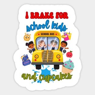 School bus driver Sticker